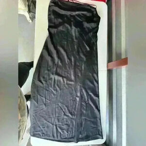 Banana republic little black maxi dress NWT